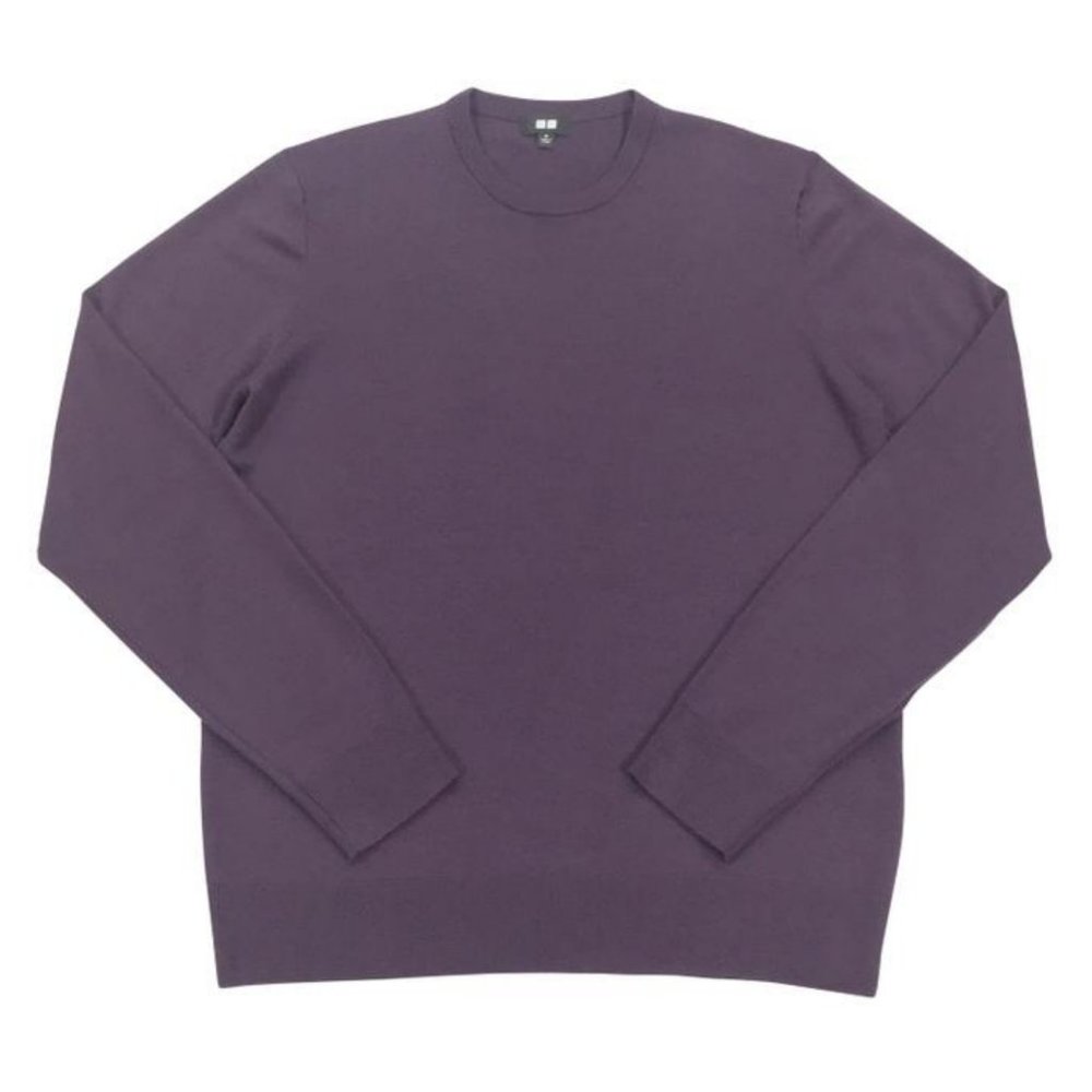 Uniqlo • 100% Wool Crewneck Sweater Pullover